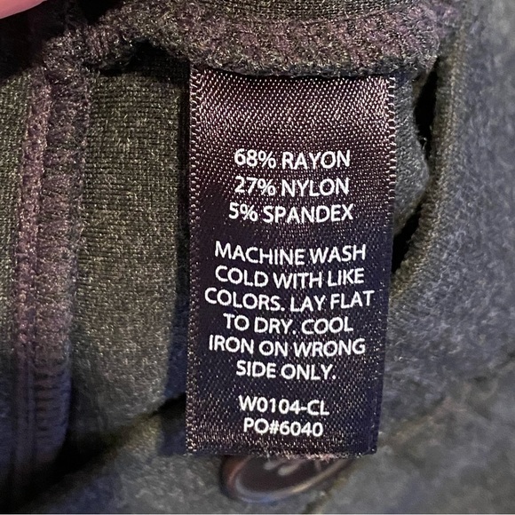 Betabrand Charcoal Gray Classic Straight Leg Dress, Yoga, Career Pants Medium P - Picture 8 of 11